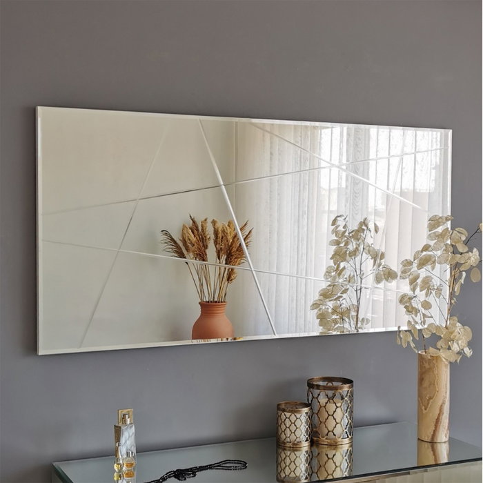 Hanah Home Espejo A331Y Plata 130x62 cm
